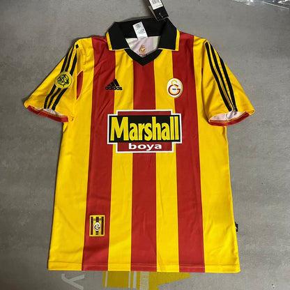 Bulent Korkmaz Galatasaray UEFA 2000 Retro Nostalji Formasi Football Home Football Jersey