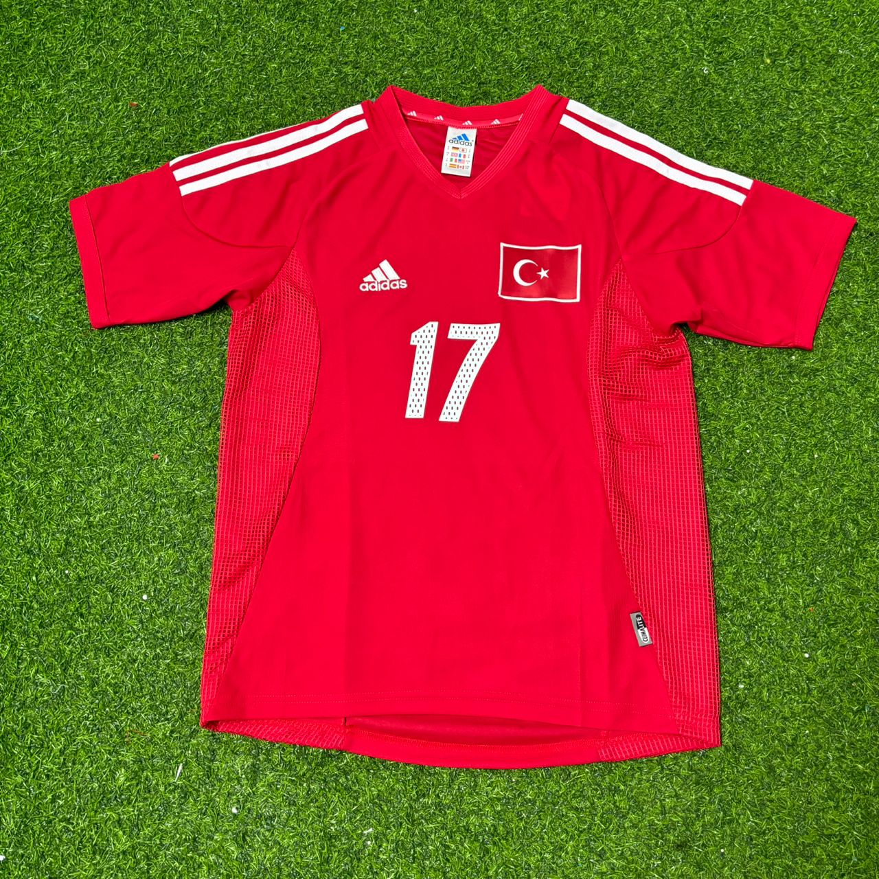 Turkey Türkiye World Cup 2002 İlhan Mansız Red Home Retro Football Jersey