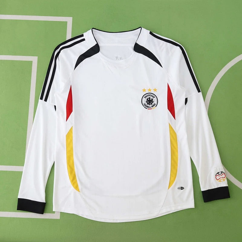 Germany Deutschland 2006 Season Germany Home Long Sleeved Retro