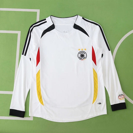 Germany Deutschland 2006 Season Germany Home Long Sleeved Retro