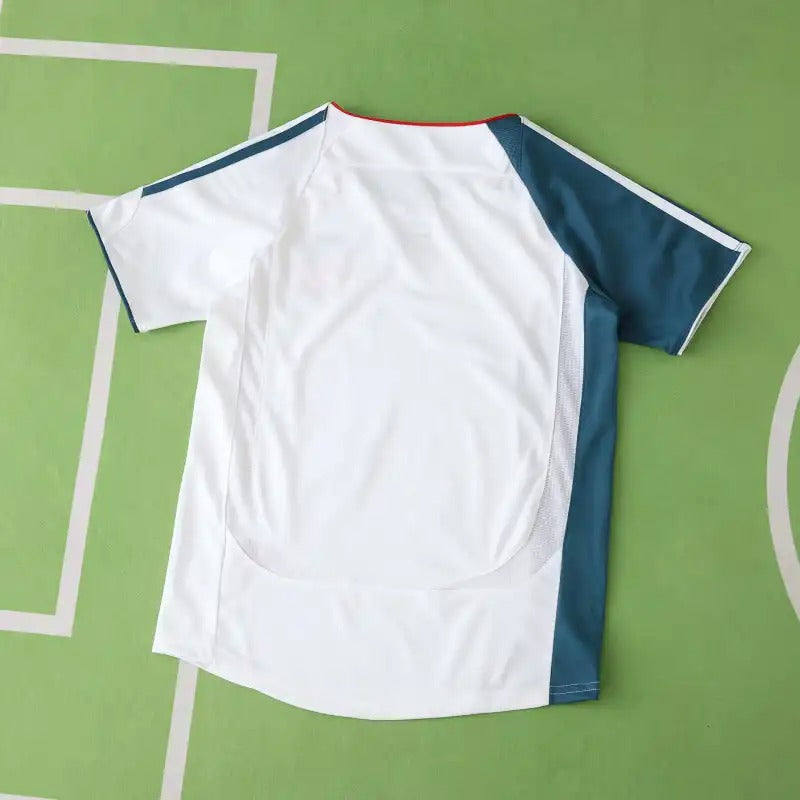 Liverpool 2006/07 Away Kids White Kids Football Jersey Kinder