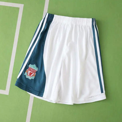 Liverpool 2006/07 Away Kids White Kids Football Jersey Kinder