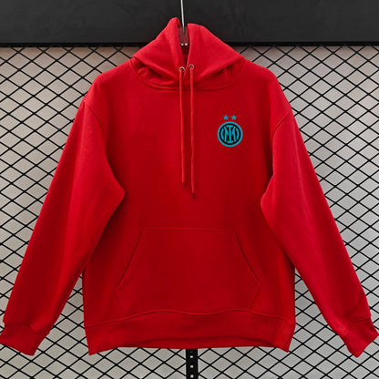 Inter - Hoodie Winter Fleece- Football Kapuzenpullover Paradise Edition