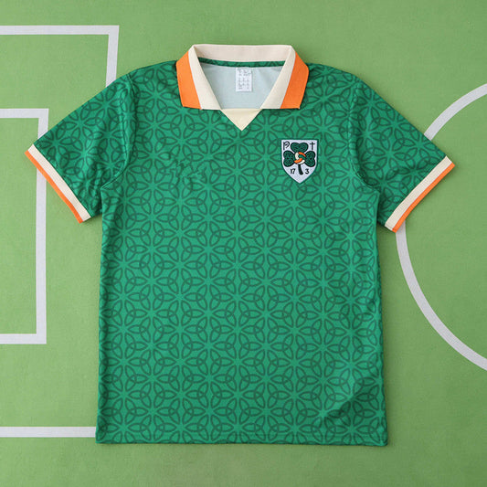 Ireland retro St. Patrick Day Special Football Jersey Kit Soccer