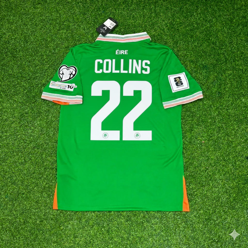 Nathan Collins Ireland Eire Green National Team Football Jersey Kit | Special Edition