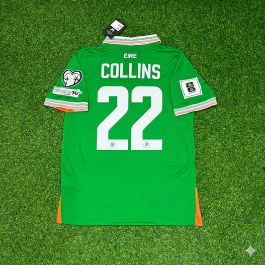 Nathan Collins Ireland Eire Green National Team Football Jersey Kit | Special Edition