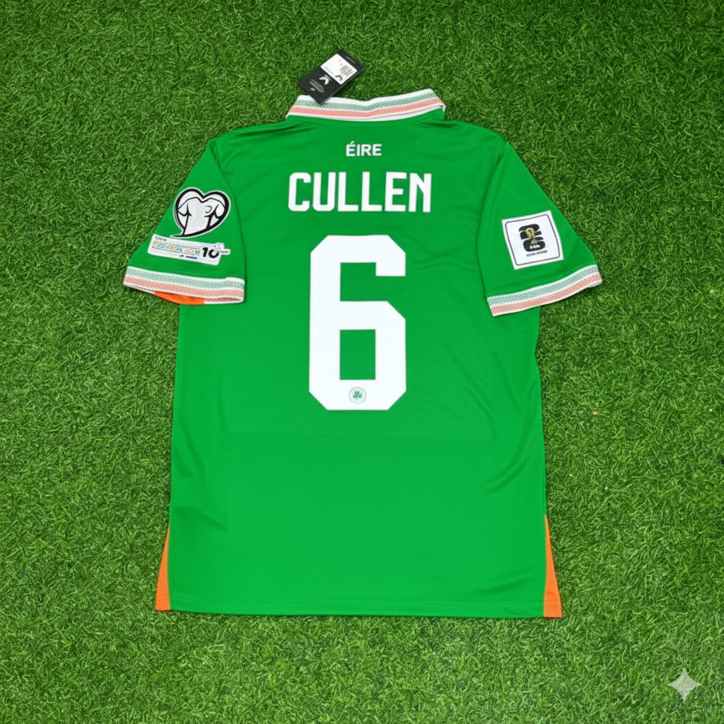 Josh Cullen Ireland Eire Green National Team Football Jersey Kit | Special Edition