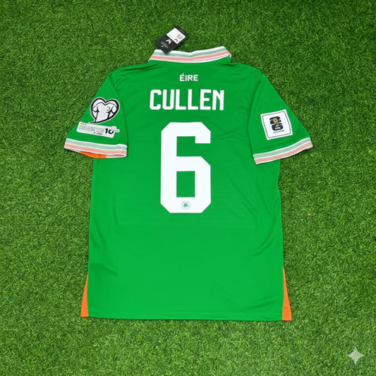Josh Cullen Ireland Eire Green National Team Football Jersey Kit | Special Edition