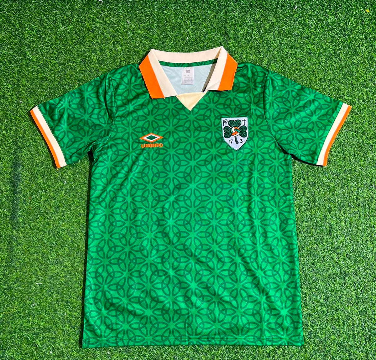 Ireland Tony Cascarino St.Patrick's Day Special Soccer Football Jersey