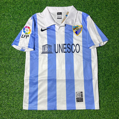 Joaguin Málaga CF 2012/13 Retro Home Football Jersey Collection