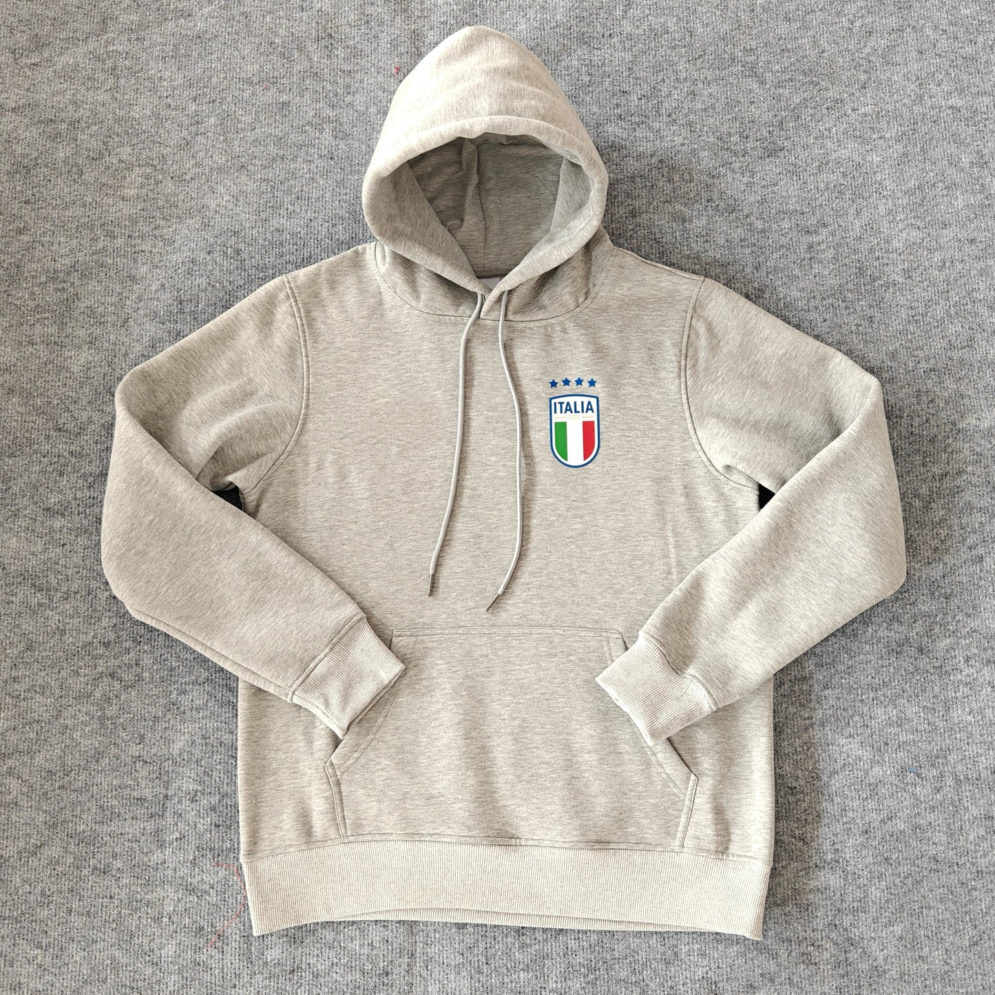 Italy - Hoodie Winter Fleece- Football Kapuzenpullover Paradise Edition