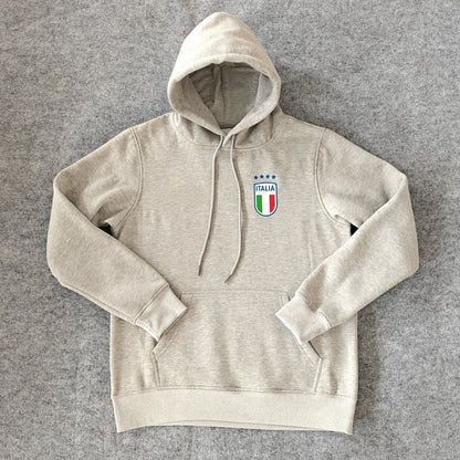 Italy - Hoodie Winter Fleece- Football Kapuzenpullover Paradise Edition