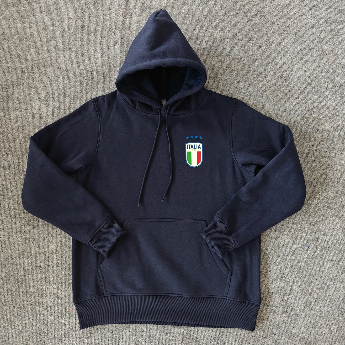 Italy - Hoodie Winter Fleece- Football Kapuzenpullover Paradise Edition
