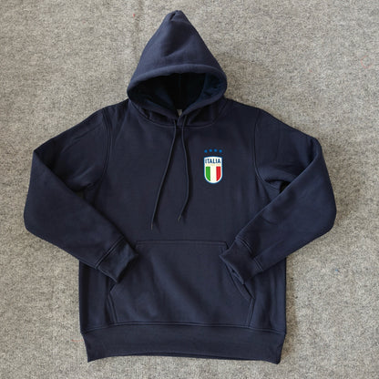 Italy - Hoodie Winter Fleece- Football Kapuzenpullover Paradise Edition