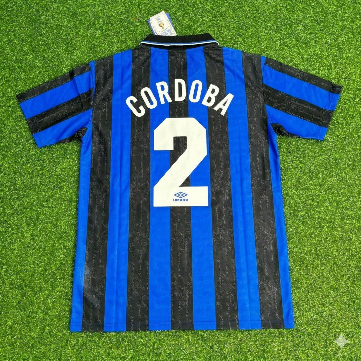 Ivan Cordoba Inter Home Retro Football Jersey Kit