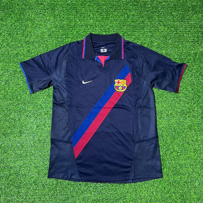 Ivan de la Pena Barcelona Retro Season Retro Football Jersey