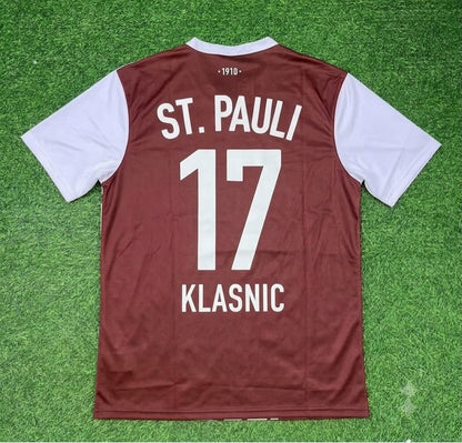 Ivan Klasnic FC St. Pauli Auswärts Special Retro Football Jersey