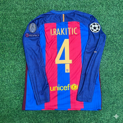 Barcelona Ivan Rakitić 2016 Home Football Jersey Kit