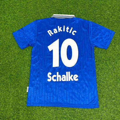 Ivan Rakitic Schalke 04 Heim Retro Fußballtrikot Jersey