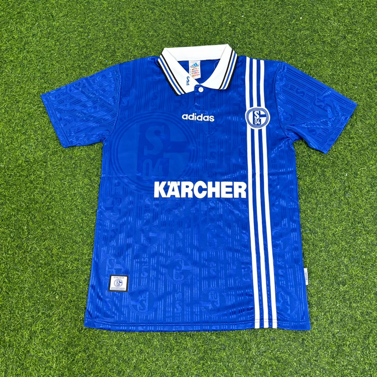 Ivan Rakitic Schalke 04 Heim Retro Fußballtrikot Jersey