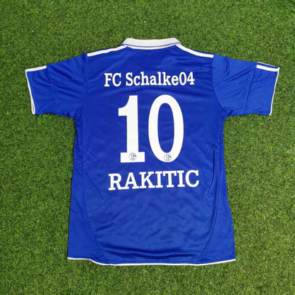 Schalke 04 Ivan Rakitic Retro Football Jersey