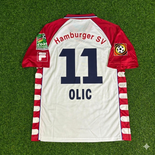Ivica Olić #11 Hamburger SV Heim Retro Fußballtrikot Jersey