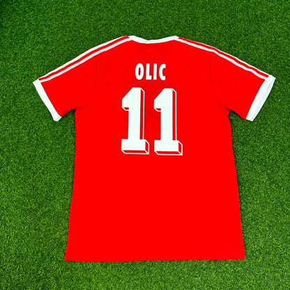 Ivica Olic Hamburger SV Rotes Heimtrikot Retro Fußballtrikot Jersey