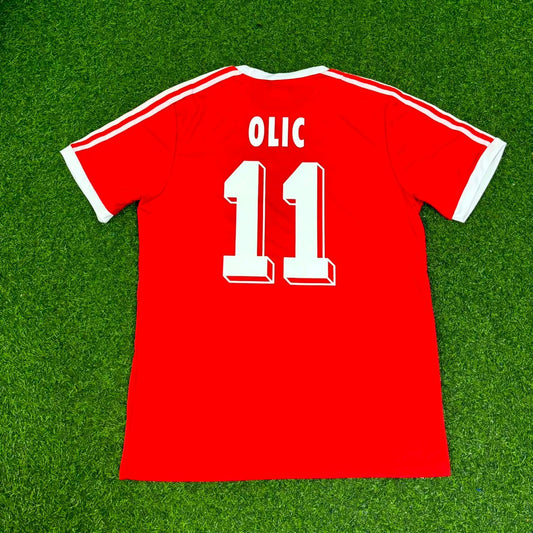 Ivica Olic Hamburger SV Rotes Heimtrikot Retro Fußballtrikot Jersey