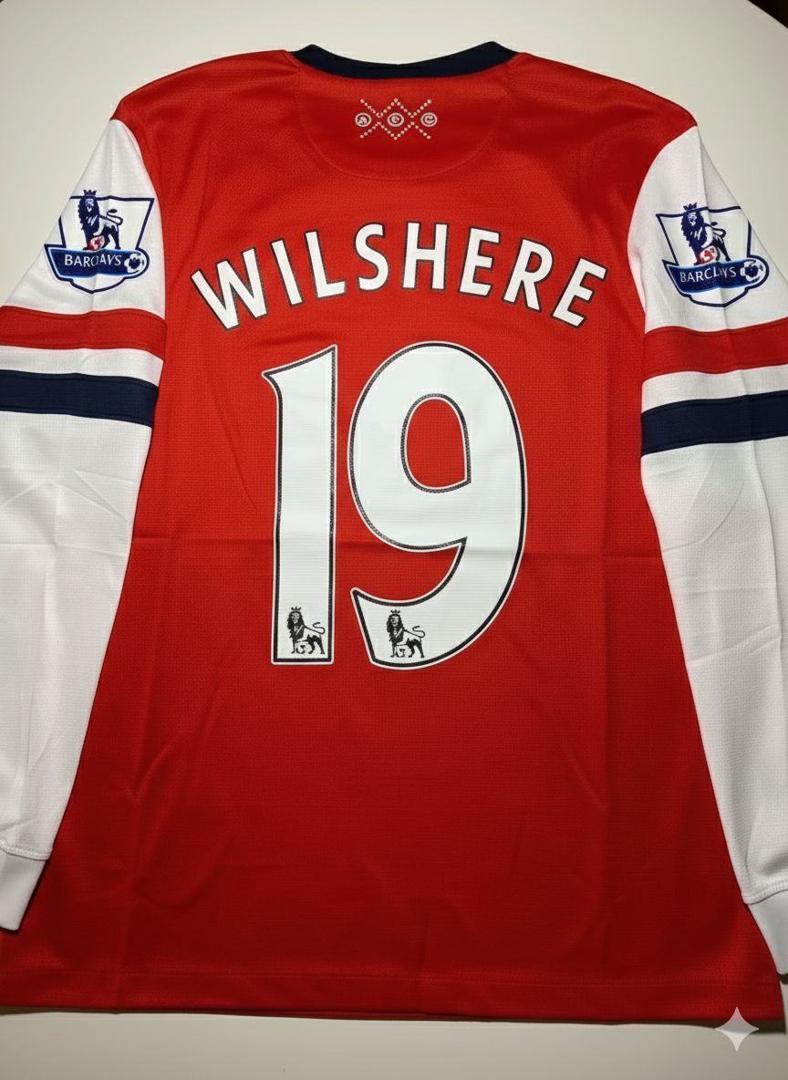 Jack Wilshere Arsenal 2011-2012 Retro Football Jersey