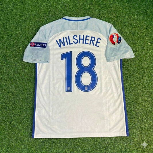 Jack Wilshere #18 England Euro 2016 Home Retro Jersey