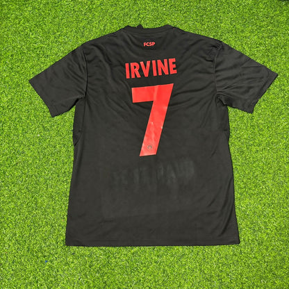 Jackson Irvine FC St. Pauli Black Retro Football Jersey Kit