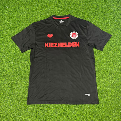 Jackson Irvine FC St. Pauli Black Retro Football Jersey Kit