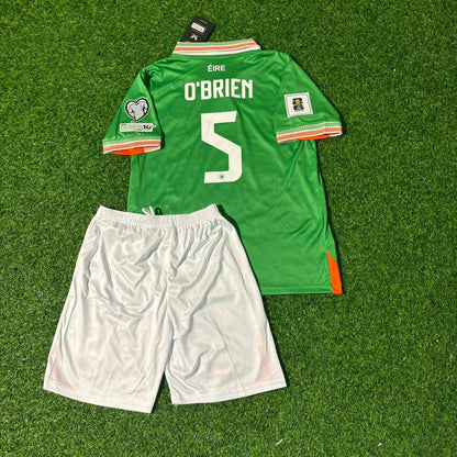Jake O’Brein Ireland Éire Kids National Team Football Jersey Collection