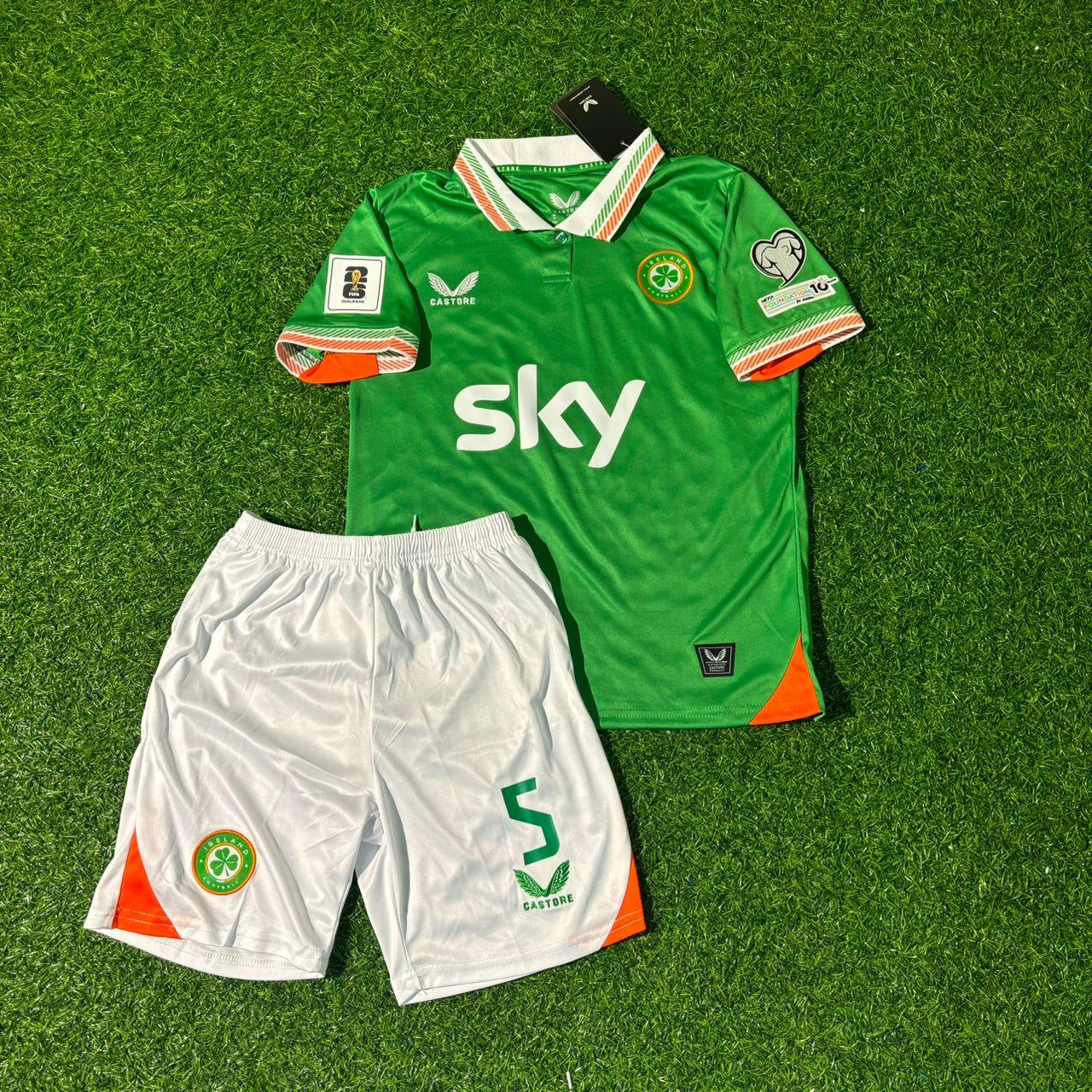 Jake O’Brein Ireland Éire Kids National Team Football Jersey Collection