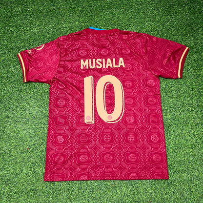 Jamal Musiala 10- Bayern München 125 Jahre Spezial-Edition Fußballtrikot Paradise Edition