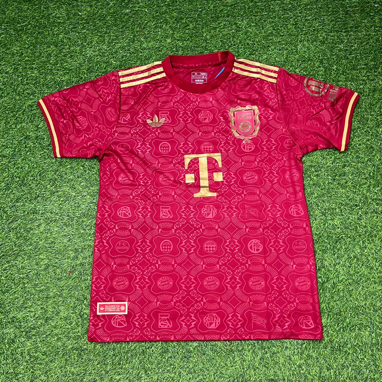 Jamal Musiala 10- Bayern München 125 Jahre Spezial-Edition Fußballtrikot Paradise Edition