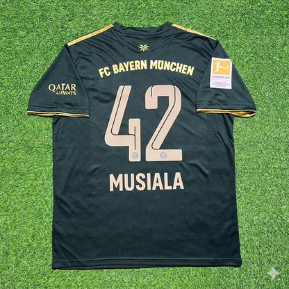 Jamal Musiala #42 Bayern Munich 2021 2022 Oktoberfest Special Edition Football Jersey