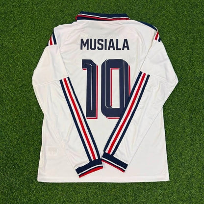 Bayern Munich 2027 Jamal Musiala #10 Away Long Sleeve Football Jersey