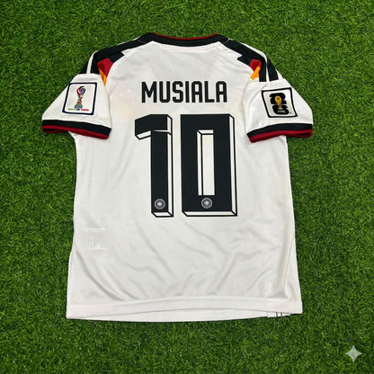 Germany 2026 Jamal Musiala #10 Home Soccer Kit Football Jersey