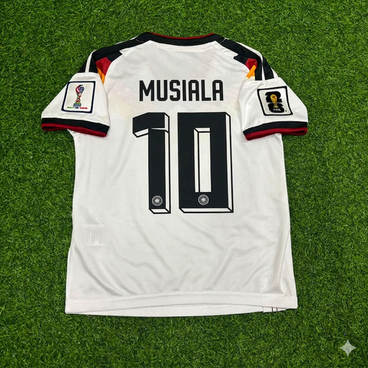 Germany 2026 Jamal Musiala #10 Home Soccer Kit Football Jersey