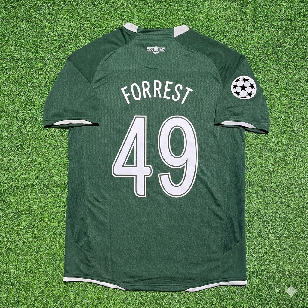 James Forrest #49 Celtic Home Retro Football Jersey