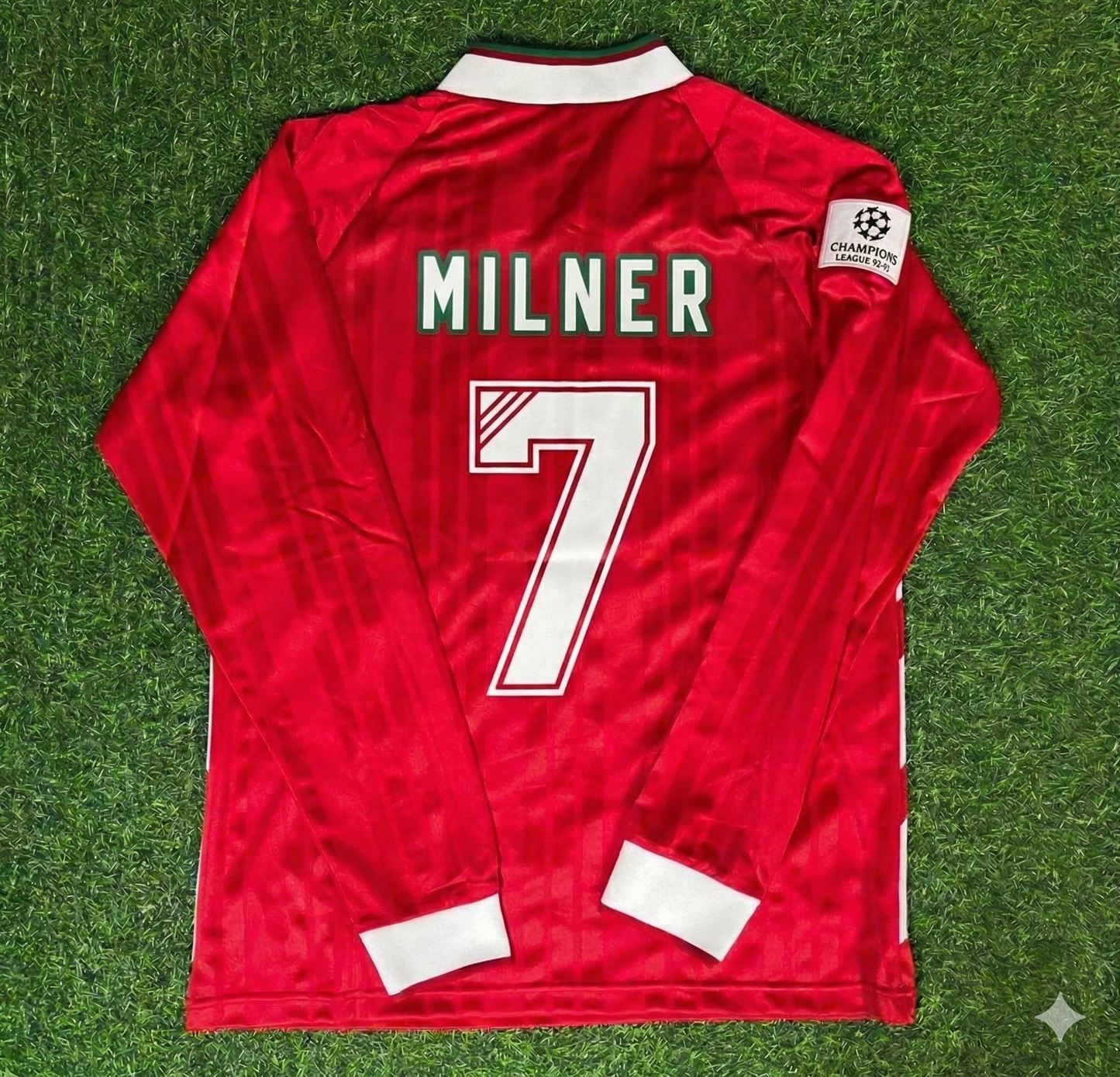 James Milner Liverpool Long Sleeve Retro Football Jersey Kit