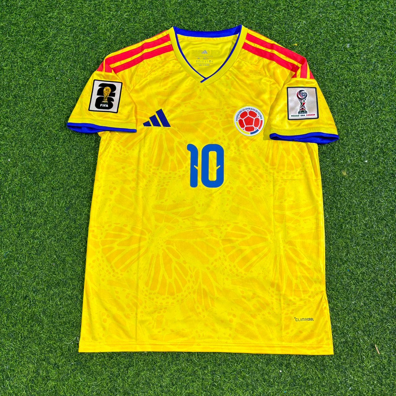 Colombia World Cup 2026 James Rodríguez Football Jersey