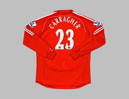 Jamie Carragher Liverpool 2007 - 2008 Retro Football Jersey Kit