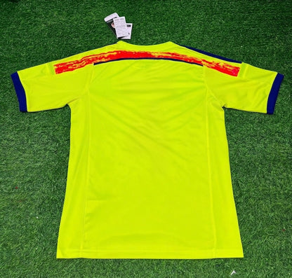 Japan 2014 World Cup Yellow Away Retro Football Jersey