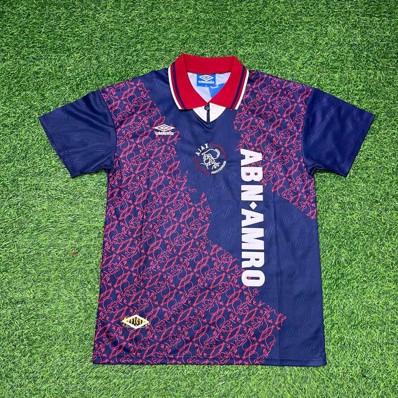 Jari Litmanen #10 Ajax 1994-1995 Away Retro Football Jersey Kit