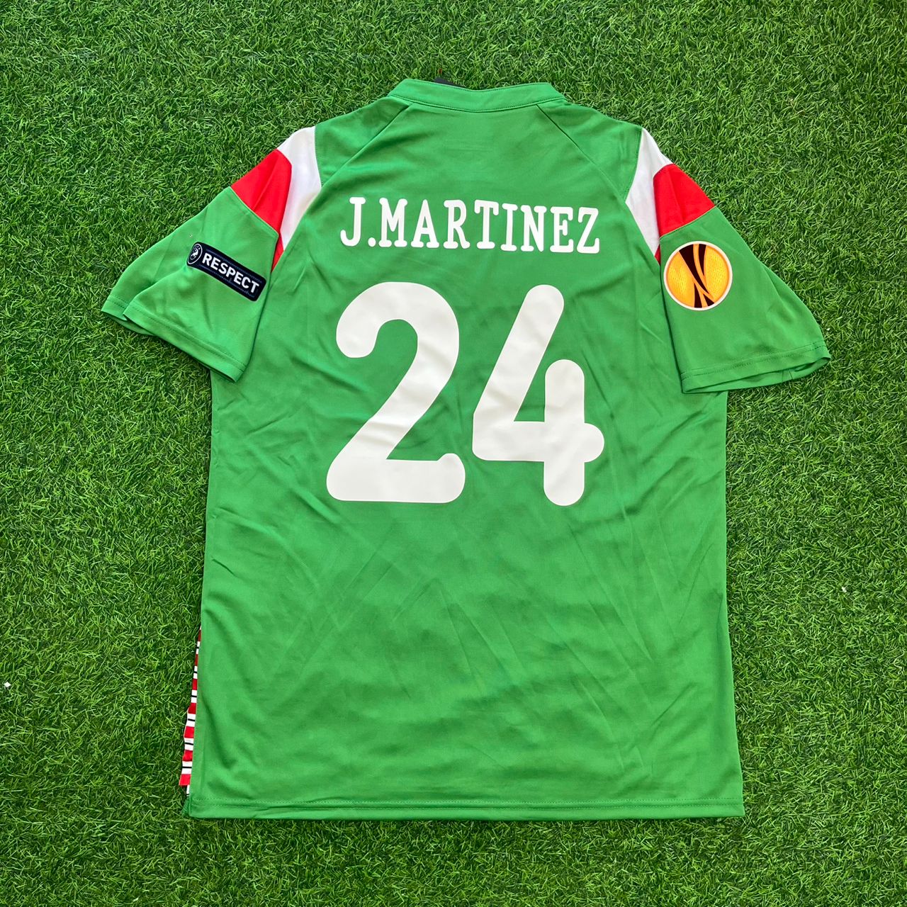 Javi Martínez Athletic Bilbao 2012 UEFA Final Retro Football Jersey Collection