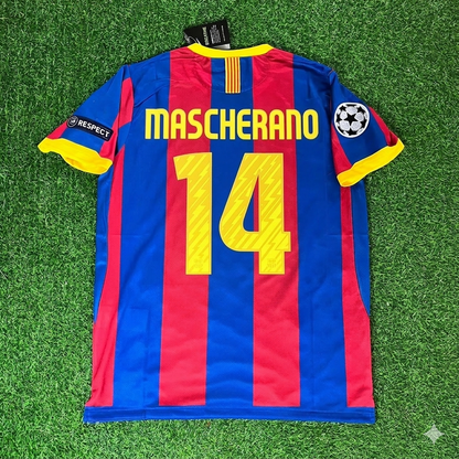 Javier Mascherano 14- Barcelona 2011 London Final Football Jersey