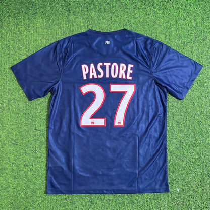 Javier Pastore #27 PSG 2012/2013 Season Home Blue Retro Football Jersey Trikot Maillot