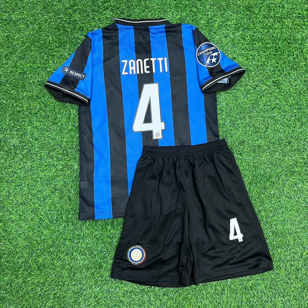 Javier Zanetti Inter Milan Retro Final Football Jersey Collection